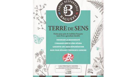 Baguépi Farine Responsable, la marque de Moulins Soufflet innove avec Terre de Sens, une farine de tradition certifiée Label Rouge issue de la filière Excellence Semons du sens
